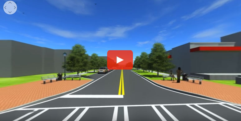 Virtual Reality New Roadway